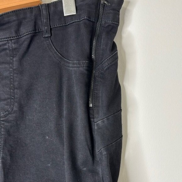 Calzedonia Women Black Classic Skinny Stretchy Jeggings Size XL - Picture 4 of 11